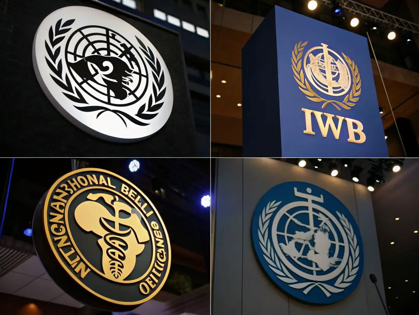 A collage of international medical association logos, representing Atlas Medical Academy's diverse network of global partners and their contributions to medical education.